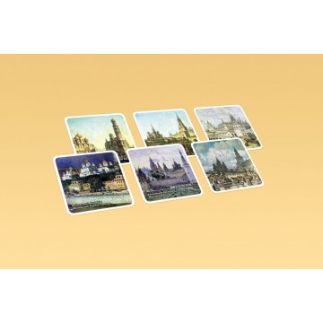 Кубики с картинками «Виды Московского Кремля»