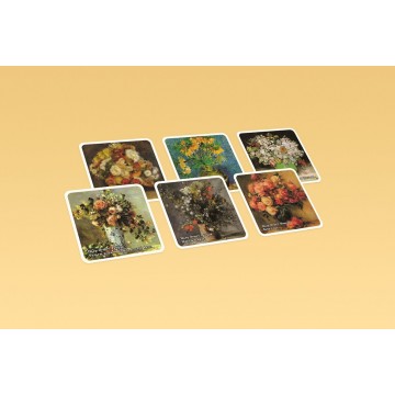 Кубики с картинками «Цветы»